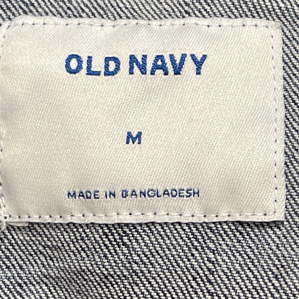 OLD NAVY WOMENS SIZE M Denim Jacket with Button Details - Picture 6 of 6